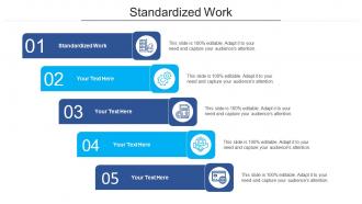 Standardized work ppt powerpoint presentation portfolio introduction cpb