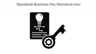 Standards Business Key Monotone Icon In Powerpoint Pptx Png And Editable Eps Format