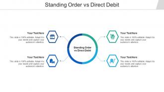 Standing order vs direct debit ppt powerpoint presentation model portrait cpb