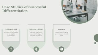 Standing Out In Saturated Markets With Differentiation PPT Slides AT Appealing Best