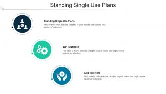 Standing Single Use Plans In Powerpoint And Google Slides Cpb