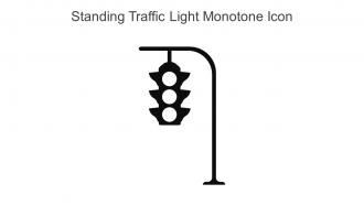 Standing Traffic Light Monotone Icon In Powerpoint Pptx Png And Editable Eps Format