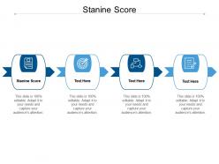 Stanine score ppt powerpoint presentation portfolio example cpb