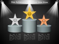 Star Achievers Powerpoint Slide Show