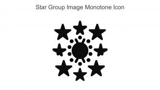 Star Group Image Monotone Icon In Powerpoint Pptx Png And Editable Eps Format