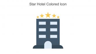 Star Hotel Colored Icon In Powerpoint Pptx Png And Editable Eps Format