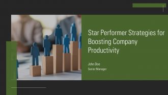 Star Performer Strategies For Boosting Company Productivity PPT Outline AT