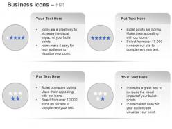 Star rating grades for quality measurement ppt icons graphics