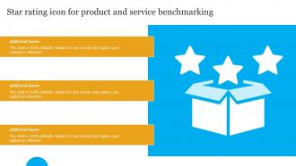 Star Rating Icon For Product And Service Benchmarking