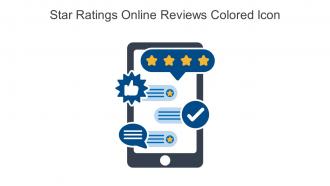 Star Ratings Online Reviews Colored Icon In Powerpoint Pptx Png And Editable Eps Format