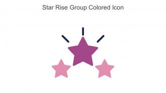 Star Rise Group Colored Icon In Powerpoint Pptx Png And Editable Eps Format