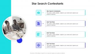 Star Search Contestants In Powerpoint And Google Slides Cpb