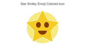 Star Smiley Emoji Colored Icon In Powerpoint Pptx Png And Editable Eps Format