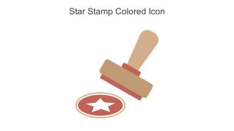 Star Stamp Colored Icon In Powerpoint Pptx Png And Editable Eps Format