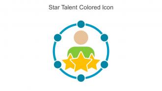 Star Talent Colored Icon In Powerpoint Pptx Png And Editable Eps Format