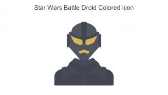 Star Wars Battle Droid Colored Icon In Powerpoint Pptx Png And Editable Eps Format