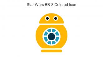 Star Wars BB 8 Colored Icon In Powerpoint Pptx Png And Editable Eps Format