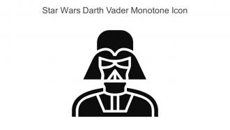 Star Wars Darth Vader Monotone Icon In Powerpoint Pptx Png And Editable Eps Format