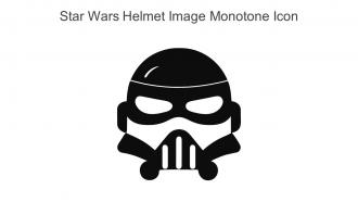 Star Wars Helmet Image Monotone Icon In Powerpoint Pptx Png And Editable Eps Format