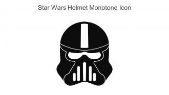 Star Wars Helmet Monotone Icon In Powerpoint Pptx Png And Editable Eps Format