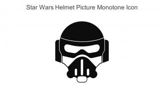 Star Wars Helmet Picture Monotone Icon In Powerpoint Pptx Png And Editable Eps Format