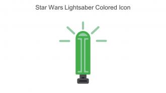 Star Wars Lightsaber Colored Icon In Powerpoint Pptx Png And Editable Eps Format