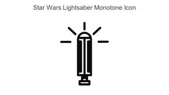 Star Wars Lightsaber Monotone Icon In Powerpoint Pptx Png And Editable Eps Format