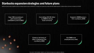 Starbucks Corporation Company Profile Starbucks Expansion Strategies And Future Plans CP SS