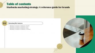 Starbucks Marketing Strategy A Reference Guide For Brands Strategy CD Professionally Images