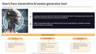 Starrytars Generative AI Avatar Generator Tool Curated List Of Well Performing Generative AI SS V
