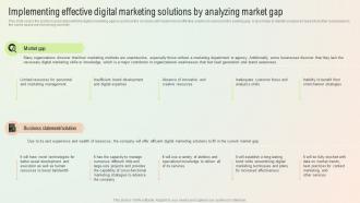 Start A Digital Marketing Agency Implementing Effective Digital Marketing Solutions By Analyzing BP SS