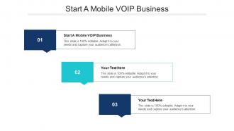 Start A Mobile VOIP Business Ppt Powerpoint Presentation Gallery Rules Cpb