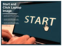 Start and click laptop image