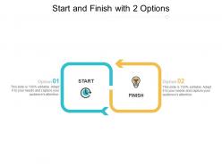 Start And Finish With 2 Options