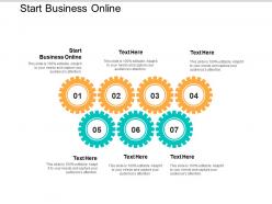 Start business online ppt powerpoint presentation gallery icon cpb