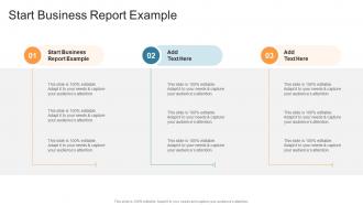 Start Business Report Example In Powerpoint And Google Slides Cpb
