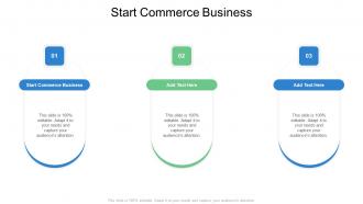 Start Commerce Business In Powerpoint And Google Slides Cpb