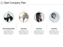 Start company plan ppt powerpoint presentation styles icons cpb