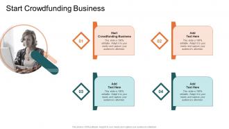 Start Crowdfunding Business In Powerpoint And Google Slides Cpb