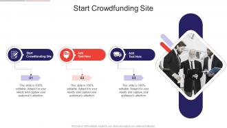 Start Crowdfunding Site In Powerpoint And Google Slides Cpb
