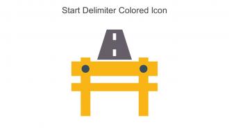 Start Delimiter Colored Icon In Powerpoint Pptx Png And Editable Eps Format