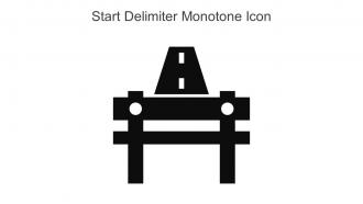 Start Delimiter Monotone Icon In Powerpoint Pptx Png And Editable Eps Format