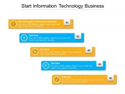 Start information technology business ppt powerpoint presentation ideas cpb
