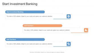 Start Investment Banking In Powerpoint And Google Slides Cpb
