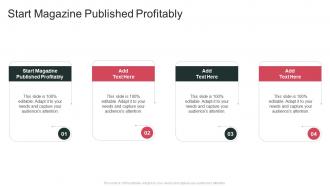 Start Magazine Published Profitably In Powerpoint And Google Slides Cpb