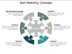 Start marketing campaign ppt powerpoint presentation summary graphics example cpb