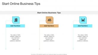 Start Online Business Tips In Powerpoint And Google Slides Cpb