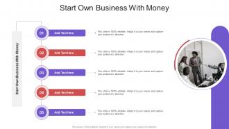 Start Own Business With Money In Powerpoint And Google Slides Cpb