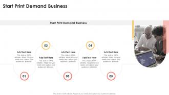 Start Print Demand Business In Powerpoint And Google Slides Cpb