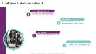 Start Real Estate Investment In Powerpoint And Google Slides Cpb